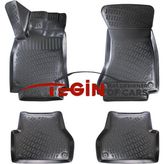 Tegin Audi A4 B8 2015 3D Siyah Havuzlu Paspas