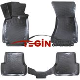 Tegin Audi A6 C7 2018 3D Siyah Havuzlu Paspas