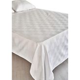 Tek Kişilik Pamuk Beyaz Tek Pike 160X240 - Renkli - 100 x 120 cm