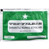 Tek Yıldız Kumaş Boyası Yeşil