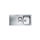 Teka NERİSSA60B Sol Damlalıklı Çelik Evye