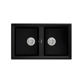 Teka Stone 90 B-TG 2B Siyah Granit Eviye