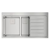 Teka Zenit Rs15 1½B 1D Auto Sag Paslanmaz Celik Eviye