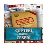 Teki Kadın Cesedi - Dedektif Oyunu - 1 Adet