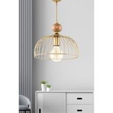 TEKLİ AHŞAPLI CESTA SARKIT AVİZE ESKİTME