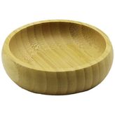 Tekli - Mini=8.5Cm Ahşap Bambu Çerezlik - Lokumluk Kase (5047)