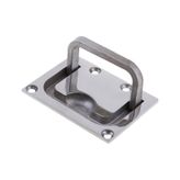 Tekne Gömme Kulp 58X76Mm. Paslanmaz