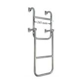 TEKNE MERDİVENİ KATLANIR 2+2 KROM 85cm