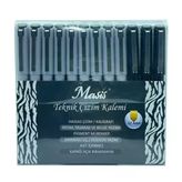 Teknik Çizim Kalemi 12 Li Set Tçk-S12