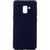 Tekno Grup Samsung Galaxy A8 Plus Mat Premium Siyah Silikon Kılıf