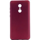 Tekno Grup Samsung Galaxy Note 4 Mat Premium Bordo Silikon Kılıf