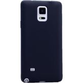 Tekno Grup Samsung Galaxy Note 4 Mat Premium Siyah Silikon Kılıf