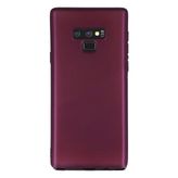 Tekno Grup Samsung Galaxy Note 9 Mat Premium Bordo Silikon Kılıf