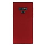 Tekno Grup Samsung Galaxy Note 9 Mat Premium Kırmızı Silikon Kılıf