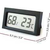 Tekno İstanbul Dijital Termometre Higrometre Nem Ölçer Sıcaklık Ölçer LCD Ekranlı Iç Mekan Oda Termometresi