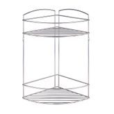 Tekno-Tel JM002 2 Katlı Banyo Köşe Rafı