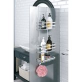 Tekno-Tel LM580 Krom Üç Katlı Duşakabin Rafı