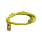 Teknogreen TKC-006S 0.6 m Sarı Cat6 Kablo