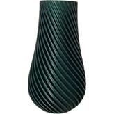 TeknoKapsül 3D Vazo 15 cm Kurşuni Renk