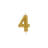 TeknoKapsül 4 Rakam Mum Gold Renk