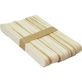 TeknoKapsül 50 Pcs Naturel Ahşap Elişi Çubuk (5643)