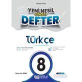 TeknoKapsül 8.sınıf Akıllı Defter Türkçe Yeni Nesil Nitelikli