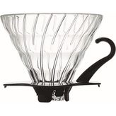 TeknoKapsül Hario V60 02 Dripper (Siyah Cam)