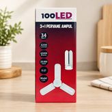 TeknoKapsül LED Pervane Ampul Jumbo 3+1 - Beyaz