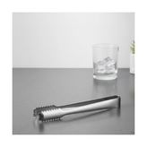 TeknoKapsül Metal 16 cm Buz ve Şeker Maşası | Tırtıklı Profesyonel Servis Maşası | 4.5 cm Ağız Açıklığı | Dayanıklı Mutfak Gereci