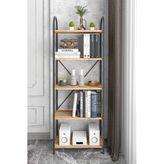 TeknoKapsül Metal Kitaplık Atlantik Çam 180 cm
