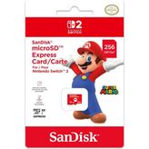 TeknoKapsül Nıntendo Swıtch 2 Mıcro Sd Card Sandısk - Marıo 256GB