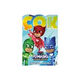 TeknoKapsül Pjmask Çok Boya! Çıkartmalı Dev Boyama Kitabı