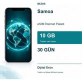TeknoKapsül Samoa Esım Internet Paketi 10 GB 30 Gün