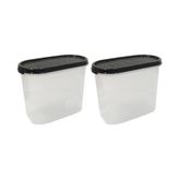 TeknoKapsül Tupperware Oval 3 2'li Set(1,7l)