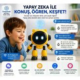 TeknoKapsül Yapay Zeka Robot Oyuncak - Konuşan Robot - Wi-Fi Uygulamalı - Çocuklar İçin Eğitici Oyuncak TT-24242453965