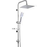 Teknotrust Tekno Trust Delta 400D Çift Başlı Sürgülü Duş Seti .01.01