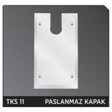 Teksan Tks 01 Cam Kapı Paslanmaz Hidrolik Kapağı