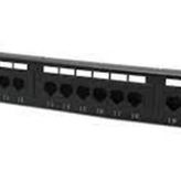 Teldata 24 Port Cat6 Utp Patch Panel Dolu