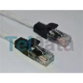Teldata TLD-100B Cat6 1 mt Beyaz UTP Patch Kablo
