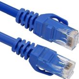 Teldata TLD-500M Cat6 5 mt Mavi UTP Patch Kablo