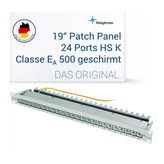 Telegartner 19 İnç Patch Panel 24 Port Cat.6a