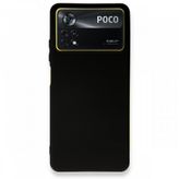 Teleplus Xiaomi Poco X4 Pro 5G Matte First Silikon Siyah Kılıf