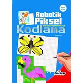 Teleskop Robotik Piksel Kodlama Mavi Kitap