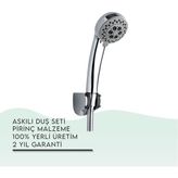 Tema 52040 Krom Econ Askılı Duş Seti