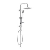 Tema 53240 Rain Quadro Tepe Duş Takımı Seti Krom