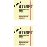 Temat 75 X 75 mm 2'li Pastel Sarı Postit - Yapışkanlı Kağıt