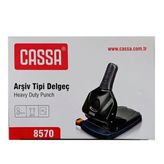 Temat Cassa Arşiv Tipi Delgeç Siyah 65 Sayfa