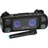 Temiz Pazar Vhf El Mik Usb+Sd+Bt+Uk 40 Watt Işikli Şarjli Seyyar Anfi