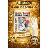 Temizlik Eldiveni 10'lu Lateks Large