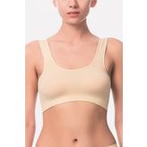 Ten Rengi Kalın Askılı Seamless Büstiyer